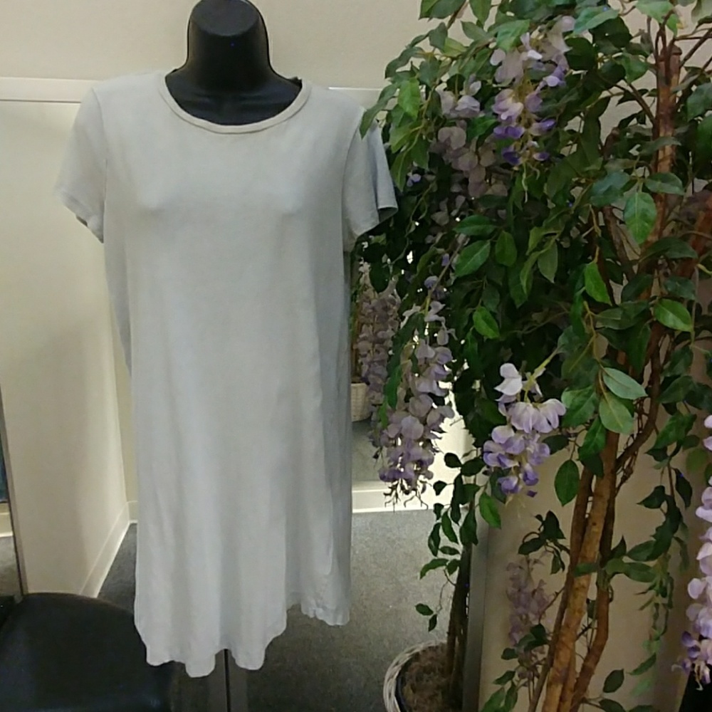 BDG. Light Grey T shirt Dress
